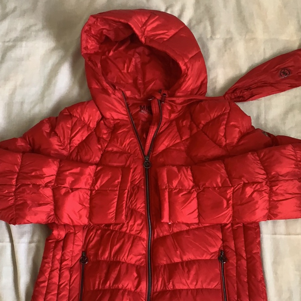 Michael Kors Red puffer
